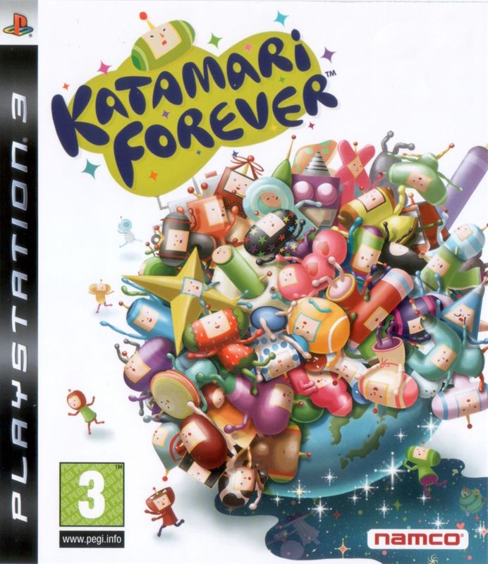 Katamari Forever box art for Playstation 3